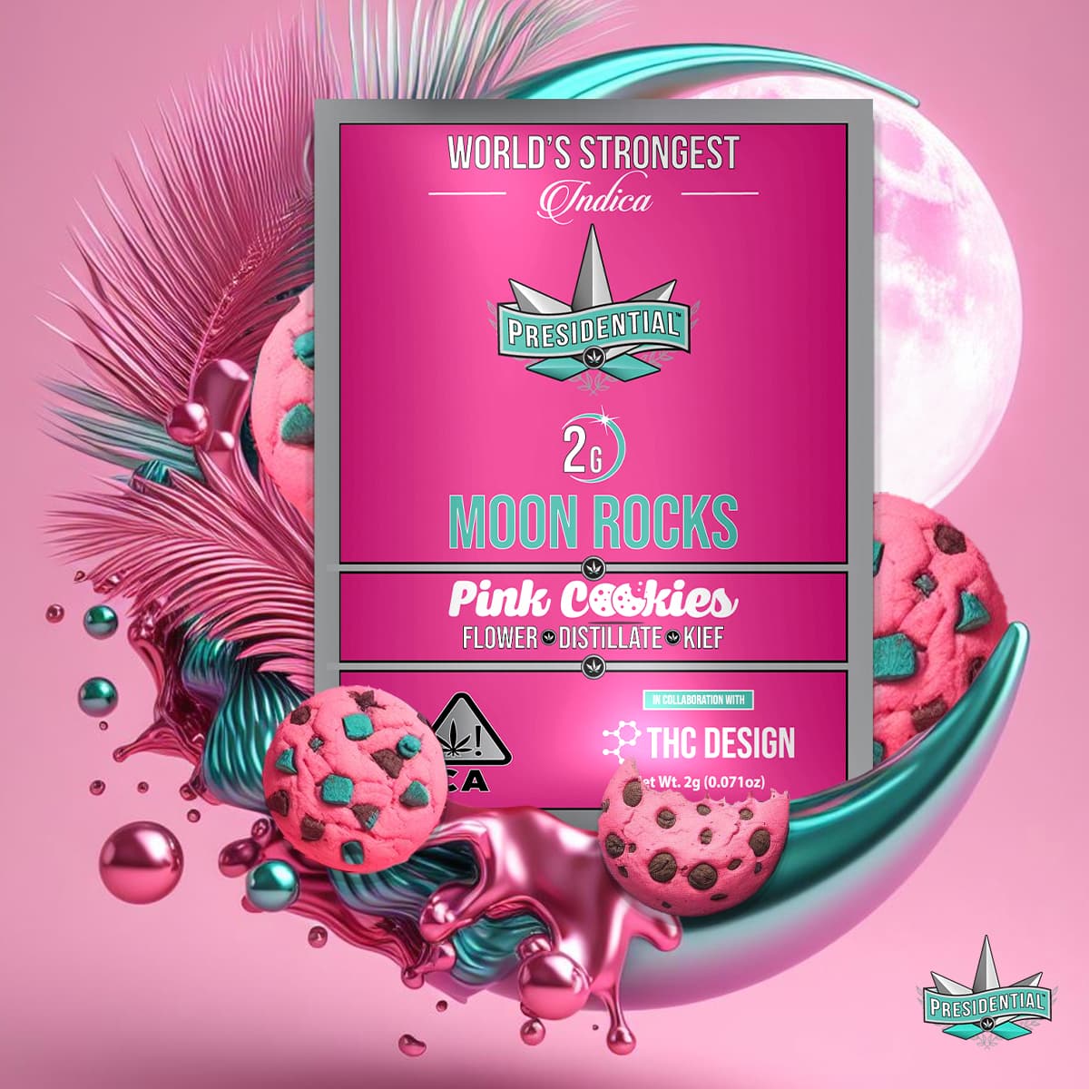 Pink Cookies Moon Rock product graphic