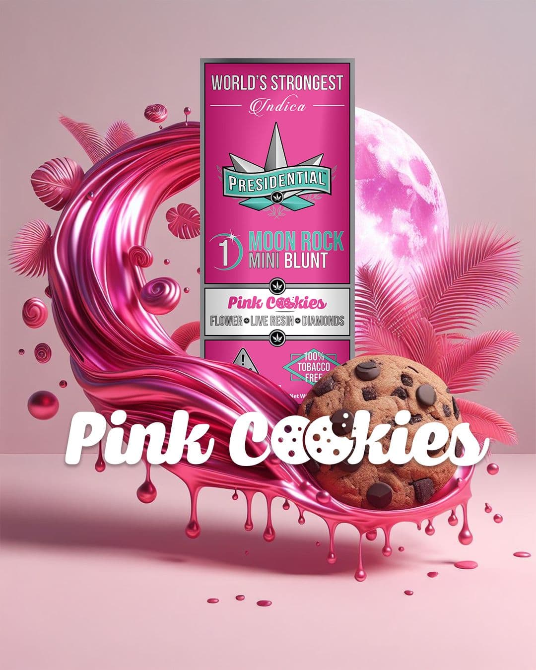 Pink Cookies - Gold Strain Series product photography