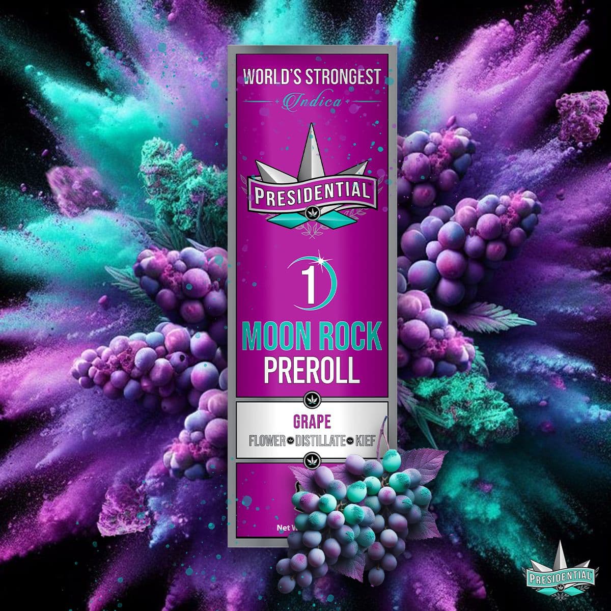 Grape - Silver Flavor Series product photography