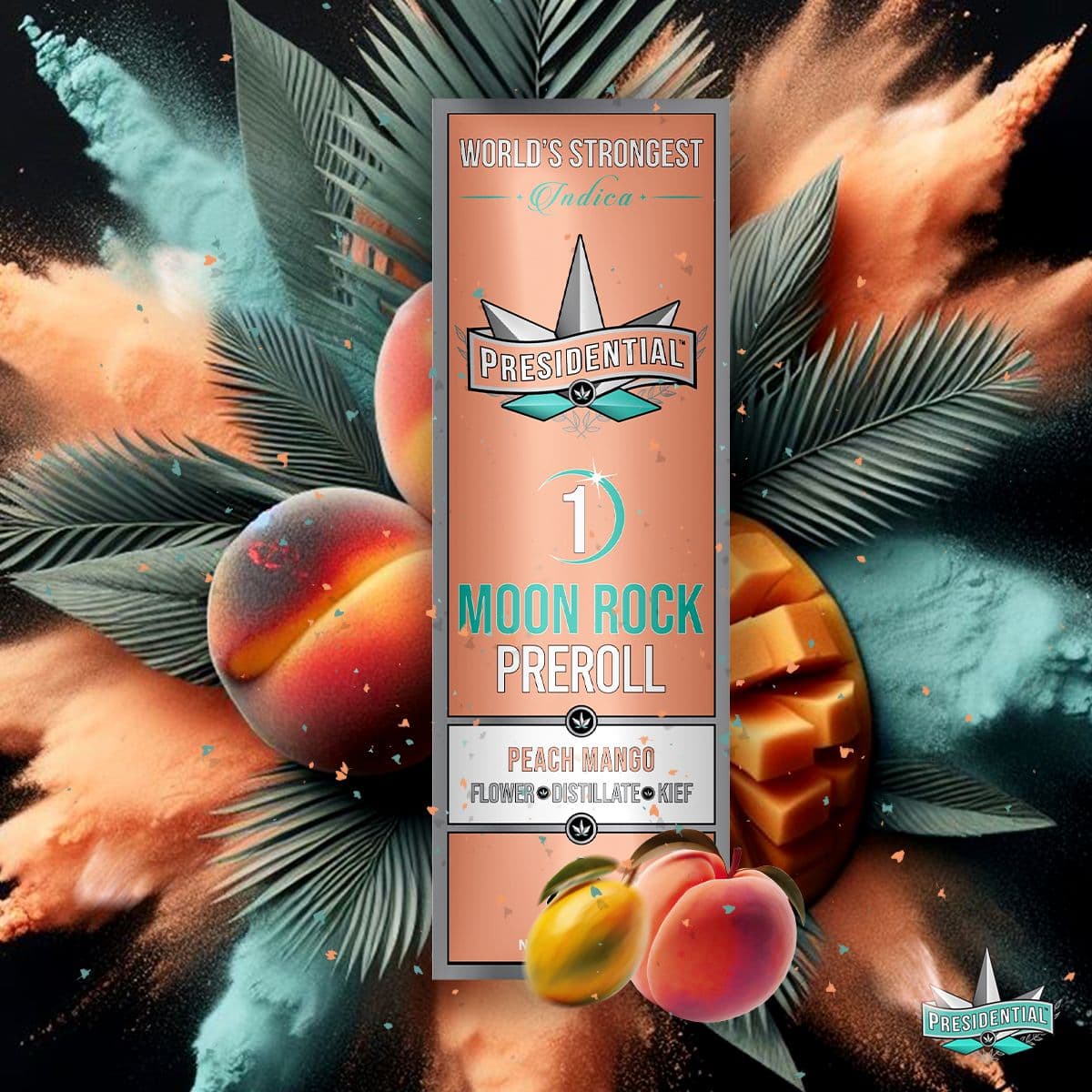 Peach Mango - Silver Flavor Series product photography