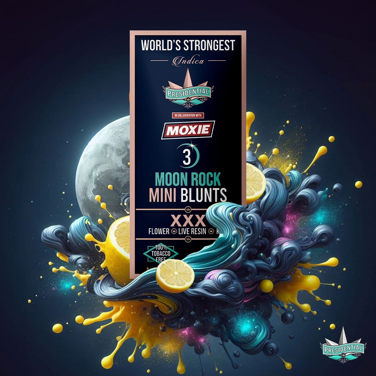 XXX - Gold Strain Series product photography