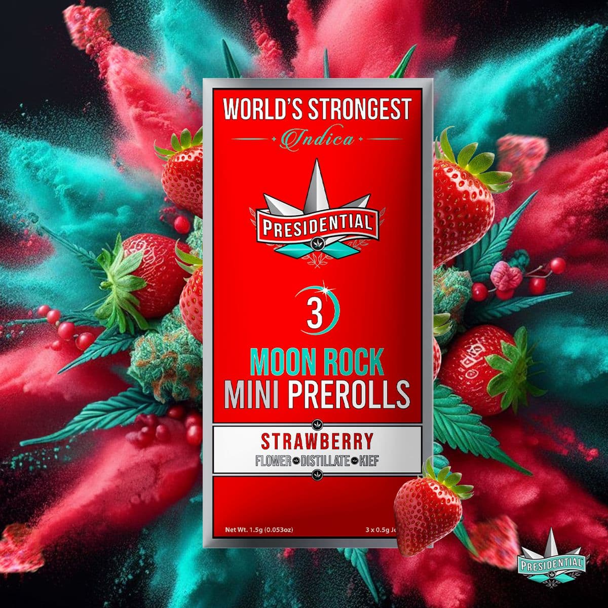 Strawberry - Silver Flavor Series product photography