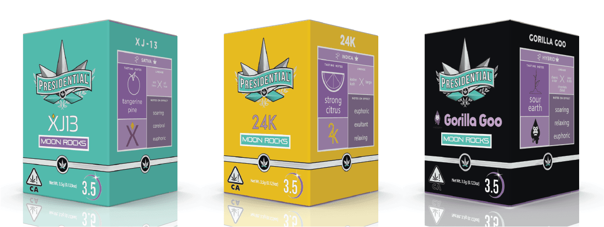 Presidential x THC Design Moon Rocks - legacy product photography (alternate view)