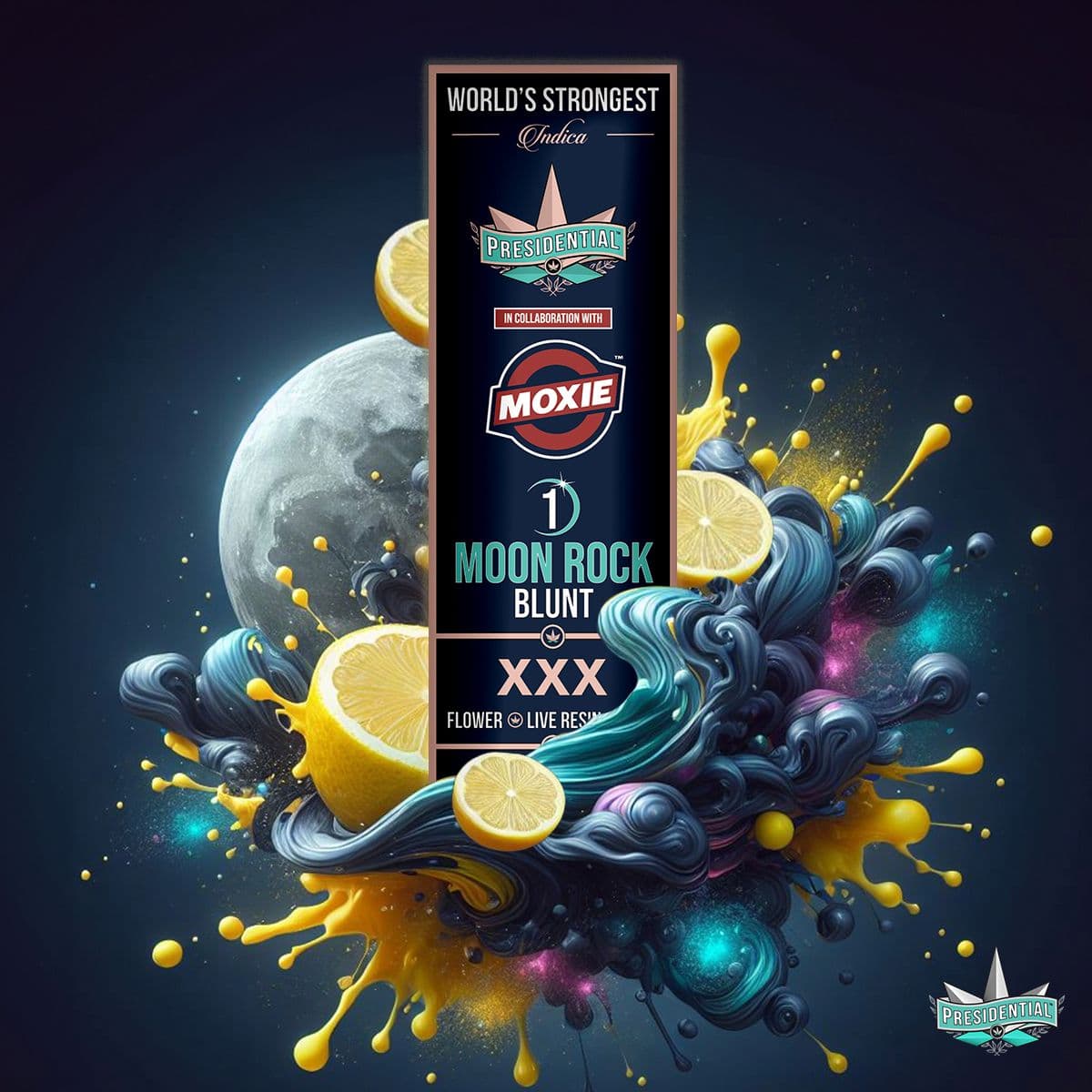 XXX - Gold Strain Series product photography