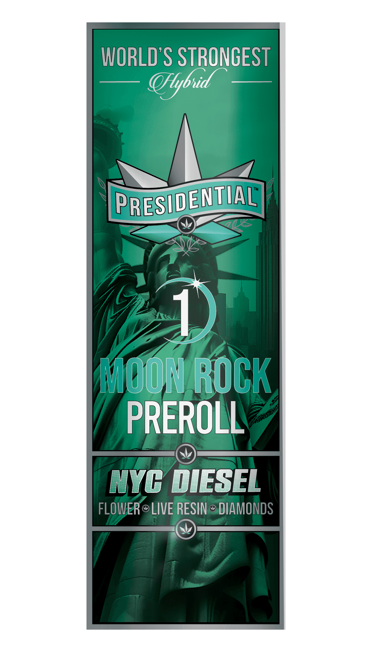 NYC Diesel - Gold Strain Series product photography