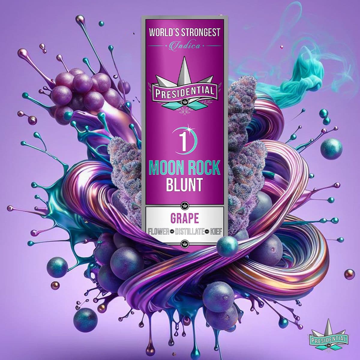 Grape - Silver Flavor Series product photography