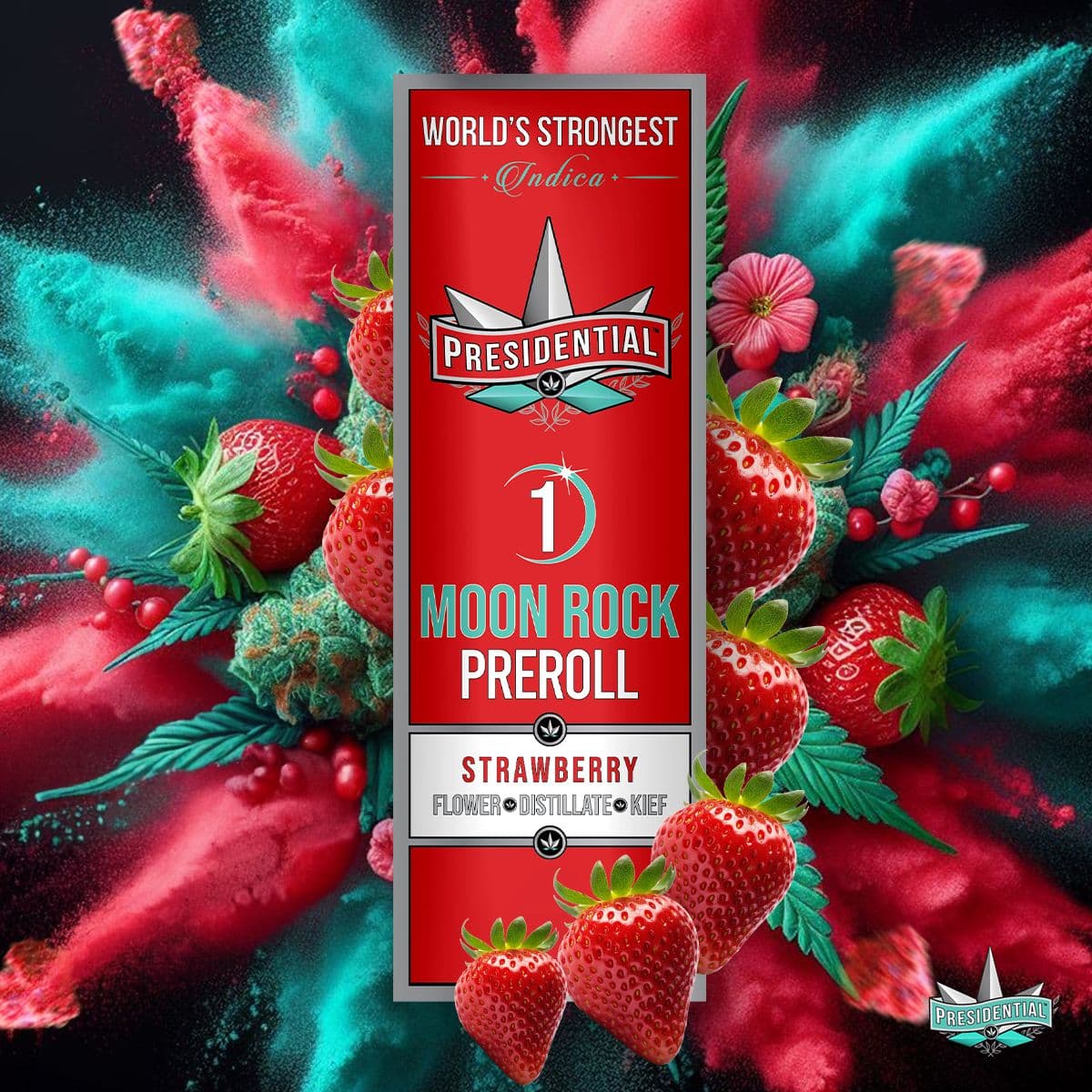 Strawberry - Silver Flavor Series product photography