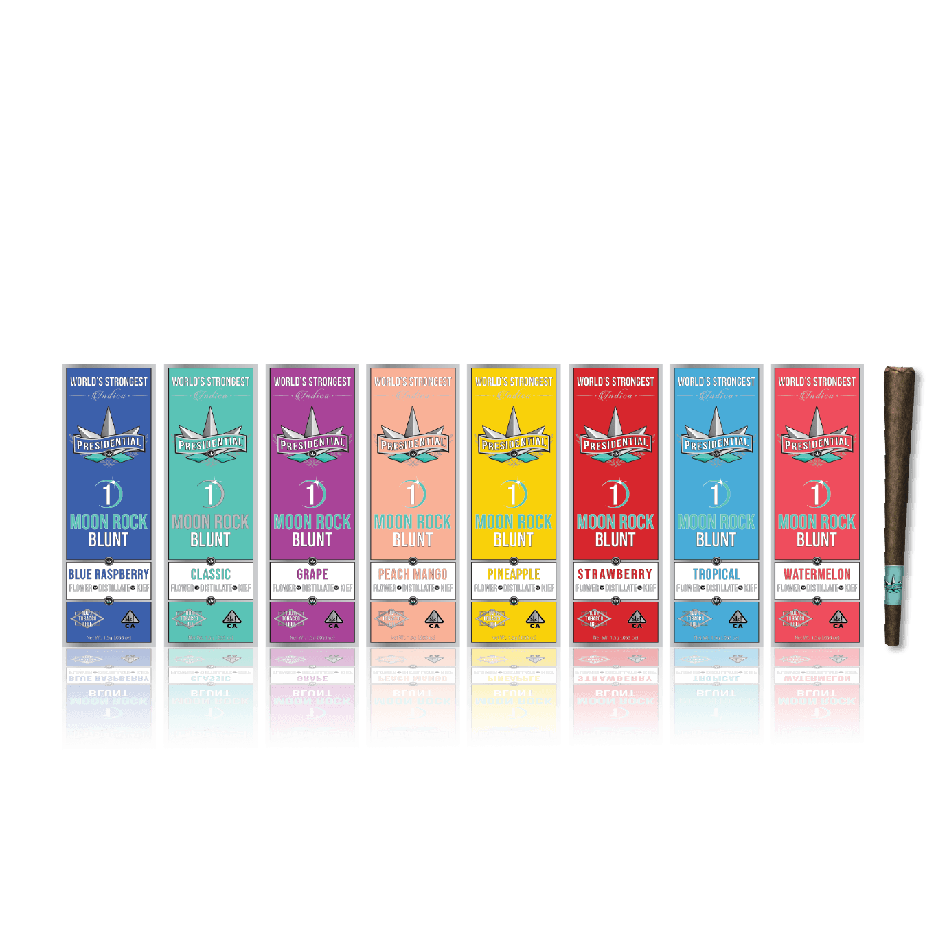 Presidential Blunts - legacy product photography