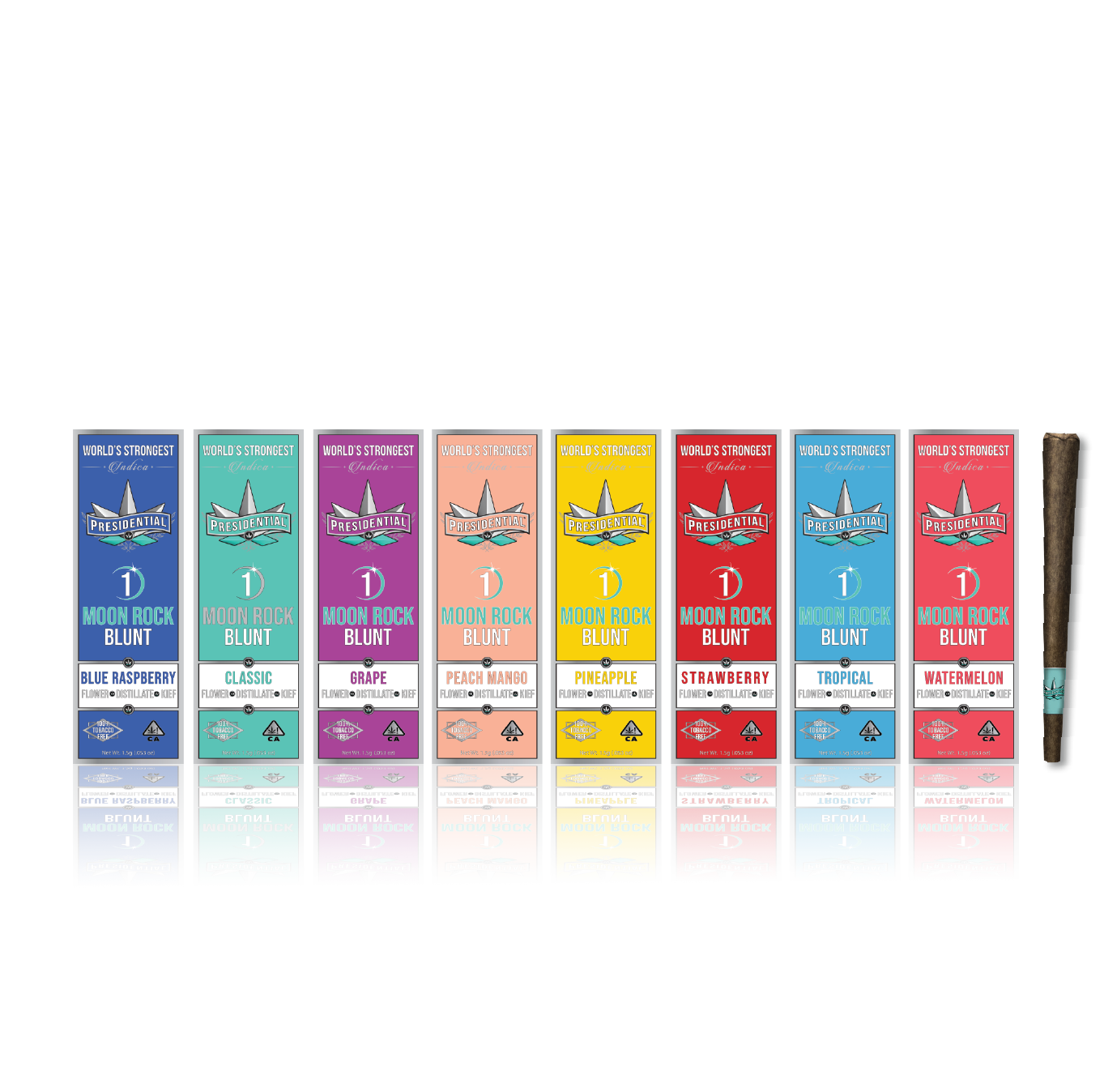 Presidential Moon Rock Prerolls lineup